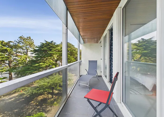 Apartment A 350m De La Plage, Pour 2 - Balcon